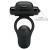 Pretty Love Hercules Vibro Penis Sheath III Black - Насадка для анального секса с вибрацией, 15.3х2.5 см