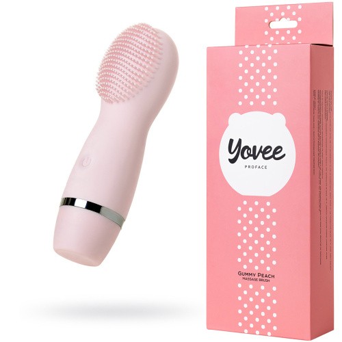 Yovee Gummy Peach - Массажер для лица, 15,9 см (розовый)