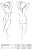 Passion Exclusive - Mirajane Body - боди, S/M Passion Exclusive - Mirajane Body - боди, S/M