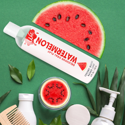 Оральная смазка со вкусом арбуза Wet Watermelon, 30 мл