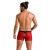 Passion - 046 SHORT PARKER red - Сексуальні чоловічі труси з відкритою попкою, S/M - купити в Києві, Україні