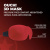 Анатомическая маска на глаза Ouch! 3D Blindfold Red