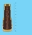 Fleshlight Fleshjack Milan Christopher King - мастурбатор-анус, 25х7 см (коричневый)
