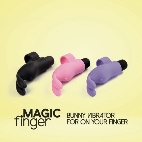 FeelzToys Magic Finger Vibrator - Вибратор на палец, 10х3 см (фиолетовый)