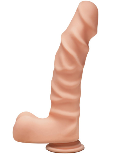 Doc Johnson The D - Ragin D - 9 Inch With Balls - Фаллоимитатор, 22х5.1 см