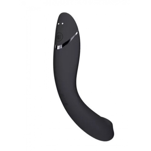 Womanizer OG + Лубрикант 50 мл - Вібратор для точки G з вакуумною стимуляцією, 17.6х3.9 см (сірий) - купити в Києві, Україні