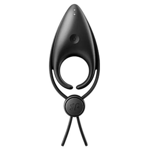 Satisfyer Sniper - эрекционное лассо с вибрацией, 13 см (черный)