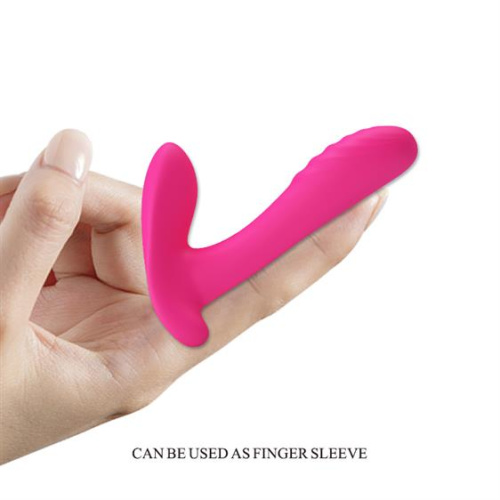 Pretty Love Remote Control Massager Pink - Универсальный массажёр с вибрацией и пультом ДУ, 10х2.2 см (розовый)