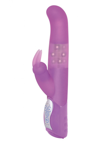 Seven Creations Rabbit G Spot - Вибратор-кролик, 26х3.5 см (фиолетовый)