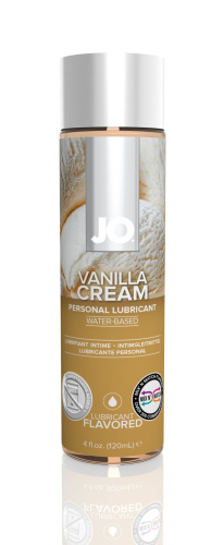 System JO-H2O lubricant Vanilla Cream оральний лубрикант зі смаком ванільного крему, 120 мл - купити в Києві, Україні