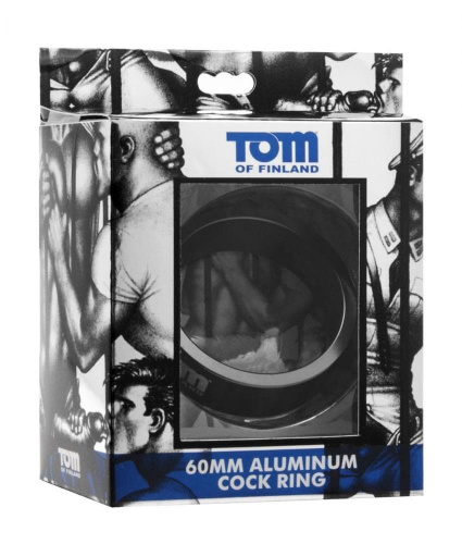 Tom of Finland 60mm Aluminum Cock Ring - эрекционное кольцо