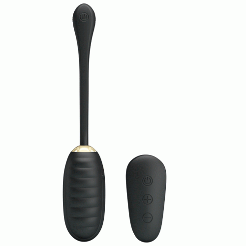 Pretty Love Doreen Remote Control Egg - Виброяйцо, 19,7 см (черный)