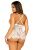 Сорочка беби-долл Leg Avenue Floral lace babydoll, M Сорочка беби-долл Leg Avenue Floral lace babydoll, M