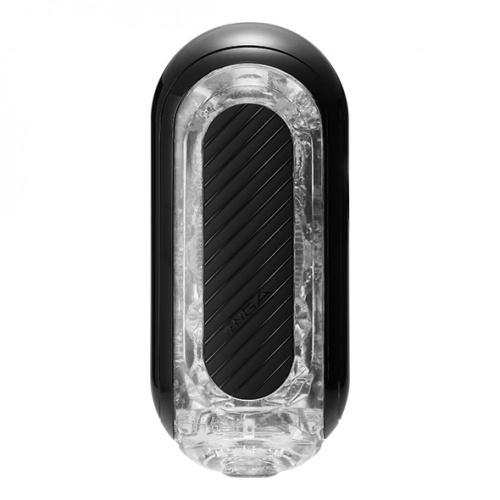 Tenga Flip Zero Gravity - Мастурбатор раскладной, 18х5 см (чёрный)