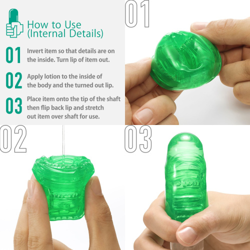 Мастурбатор Tenga UNI Emerald - купити в Києві, Україні