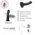 Strap-On-Me Mono Density Dildo, M - Насадка для страпона гибкая, 18х3.3 см., (фиолетовая)