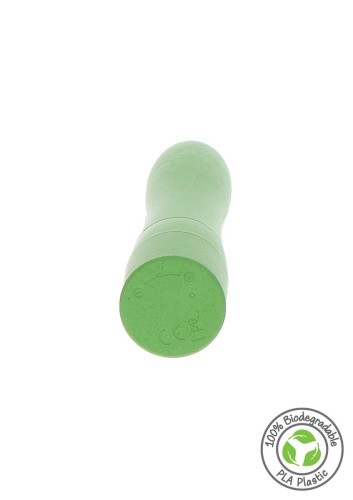 Fuck Green Vegan Vibrator - Вибратор, 17 см (зеленый)
