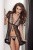 Passion Exclusive Brasiliana Peignoir - Прозрачный пеньюар с трусиками, XXL/XXXL (чёрный) Passion Exclusive Brasiliana Peignoir - Прозрачный пеньюар с трусиками, XXL/XXXL (чёрный)