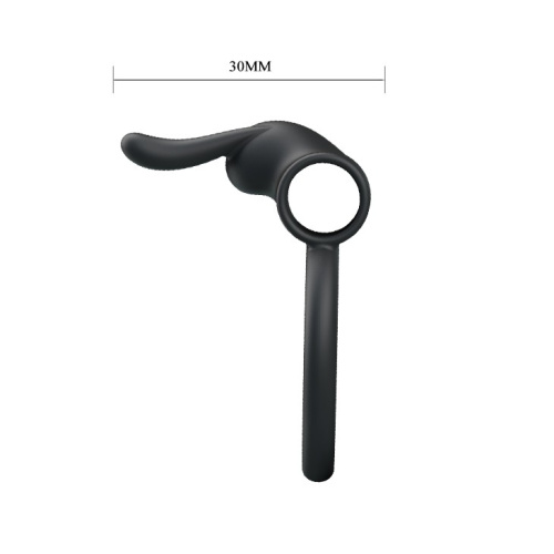 Pretty Love Osmond CockRing Vibro Black - Віброкільце, 7х3 см (чорний) - купити в Києві, Україні