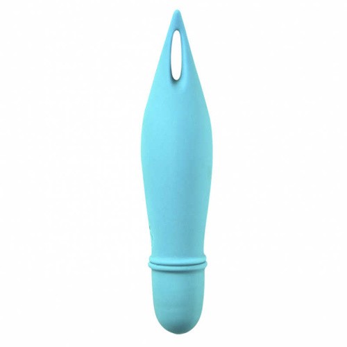 Boss Universe Gentle Thorn Blue - Вибратор для внешней стимуляции, 12.6х2.6 см (голубой)