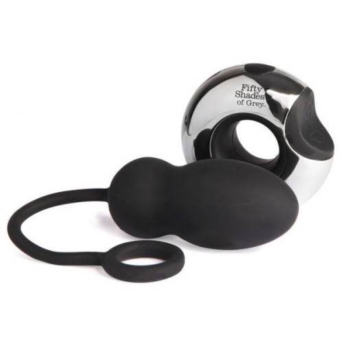 Relentless Vibration 2019 Fifty Shades of Grey виброяйцо с пультом 7.6х3.2 см (черный)