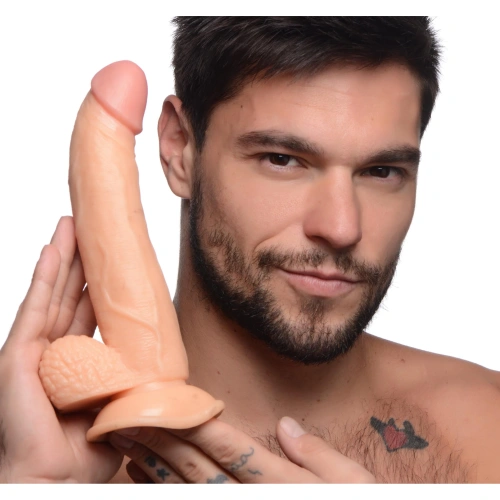 Фаллоимитатор Pop Peckers 7.5" Dildo Light, 21,5 см