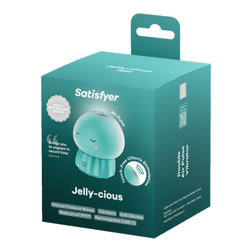 Вакуумный стимулятор клитора Satisfyer Jelly-cious