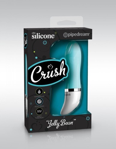 Pipedream Crush Jelly Bean - маленький вибратор, 6.9х2.3 см
