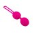 Adrien Lastic Geisha Lastic Balls Mini S - маленькие вагинальные шарики (малиновый), 3.4 см