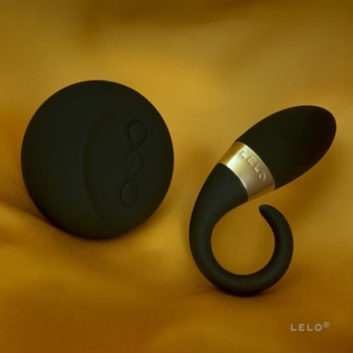 Lelo Oden 2 Design Edition - ерекційне віброкільце + стимулятор клітора, 6х2 см (чорний) - купити в Києві, Україні