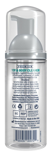 Swiss Navy Toy & Body Cleaner - Очищаюча пінка для секс іграшок, 47 мл - купити в Києві, Україні