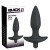Orion Black Velvet Vibrating Plug Medium анальная пробка с вибрацией, 15х3 см (M)
