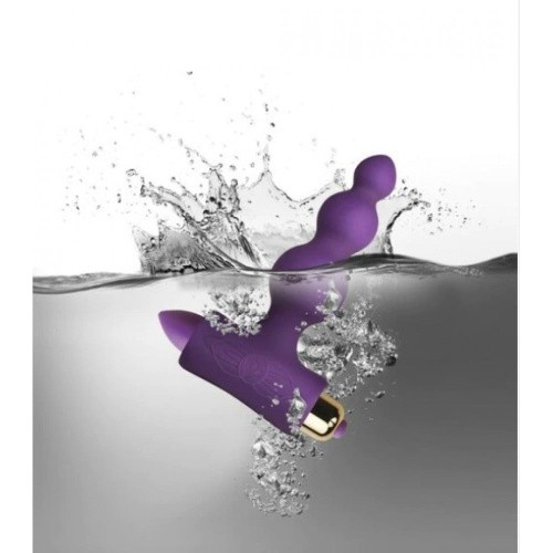 Rocks Off Petite Sensations Bubbles - анальный вибратор, 8.5х2.8 см (пурпурный)