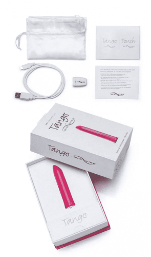 We-Vibe Tango - супермощный мини-вибратор, 9х2 см (красный)