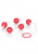 California Exotic Novelties Medium Anal Beads - Анальные шарики среднего размера, 15.9х2 см