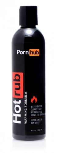Зігріваючий лубрикант Pornhub Hotrub, 236 мл - купити в Києві, Україні