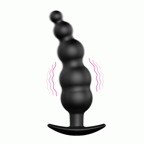 Pretty Love Vibrating Butt Plug - Анальна пробка з вібрацією, 11.8х3 см - купити в Києві, Україні