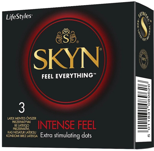 Skyn Intense Feel, 3 шт