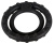 Steely Cockring Black ерекційні кільця на пеніс та мошонку, 2.4 см та 3.7 см - купити в Києві, Україні