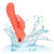 CalExotics Orange County Cutie вибратор кролик, 11.5х3.8 см CalExotics Orange County Cutie вибратор кролик, 11.5х3.8 см