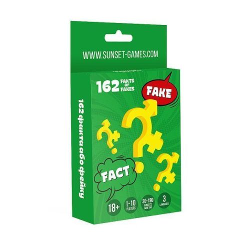 Еротична гра для пар «162 Fakts or Fakes» (UA, ENG, RU) - купити в Україні | Секс шоп SEX-SHOP.ua