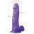 Jelly Studs Crystal Dildo Large Purple - Фаллоимитатор, 20 см (фиолетовый) Jelly Studs Crystal Dildo Large Purple - Фаллоимитатор, 20 см (фиолетовый)