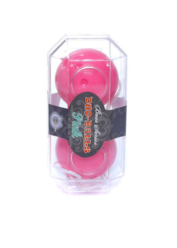 Duo-Balls Pink - Вагинальные шарики, 3,5 см (розовый)