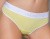 Passion PS007 Panties - Спортивные трусики-стринги, L (жёлтые)