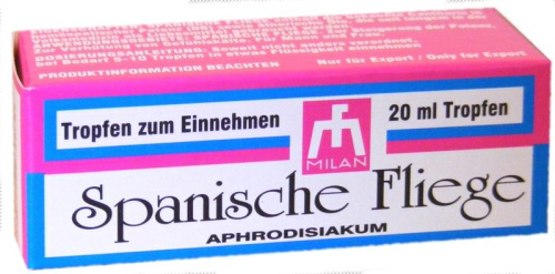 Milan Spaniche Fliege - возбуждающие капли для двоих, 20 мл