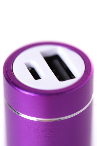 Toyfa A-Toys - Портативное зарядное устройство, 2400 mAh (фиолетовый)