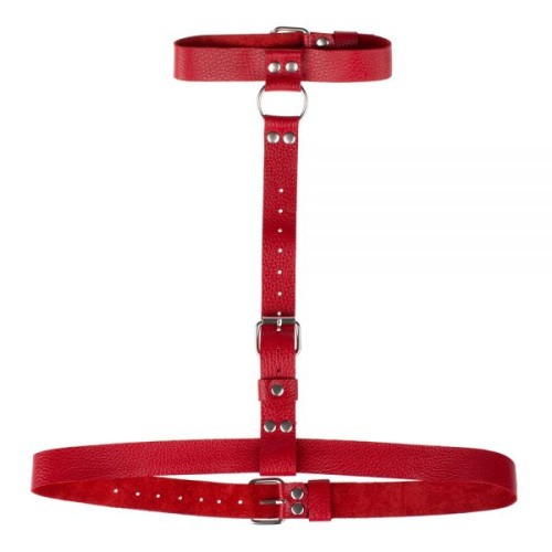 Double Ring of Humiliti, Red - Портупея, 41 см (красный)