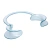 Master Series Cheek Retractor Dental Mouth Gag – розширювач для рота, 11.4 см (блакитний) - купити в Києві, Україні