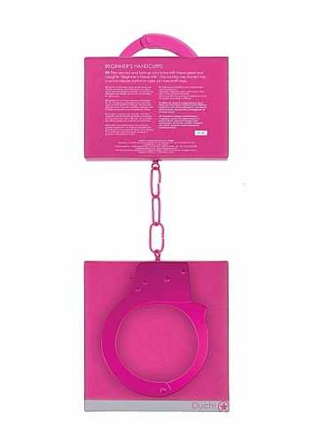 Наручники Ouch! Beginner's Handcuffs Pink