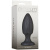 Doc Johnson Platinum Premium Silicone - The Rocket - анальный плаг с каналами для смазки, 12х4.6 см